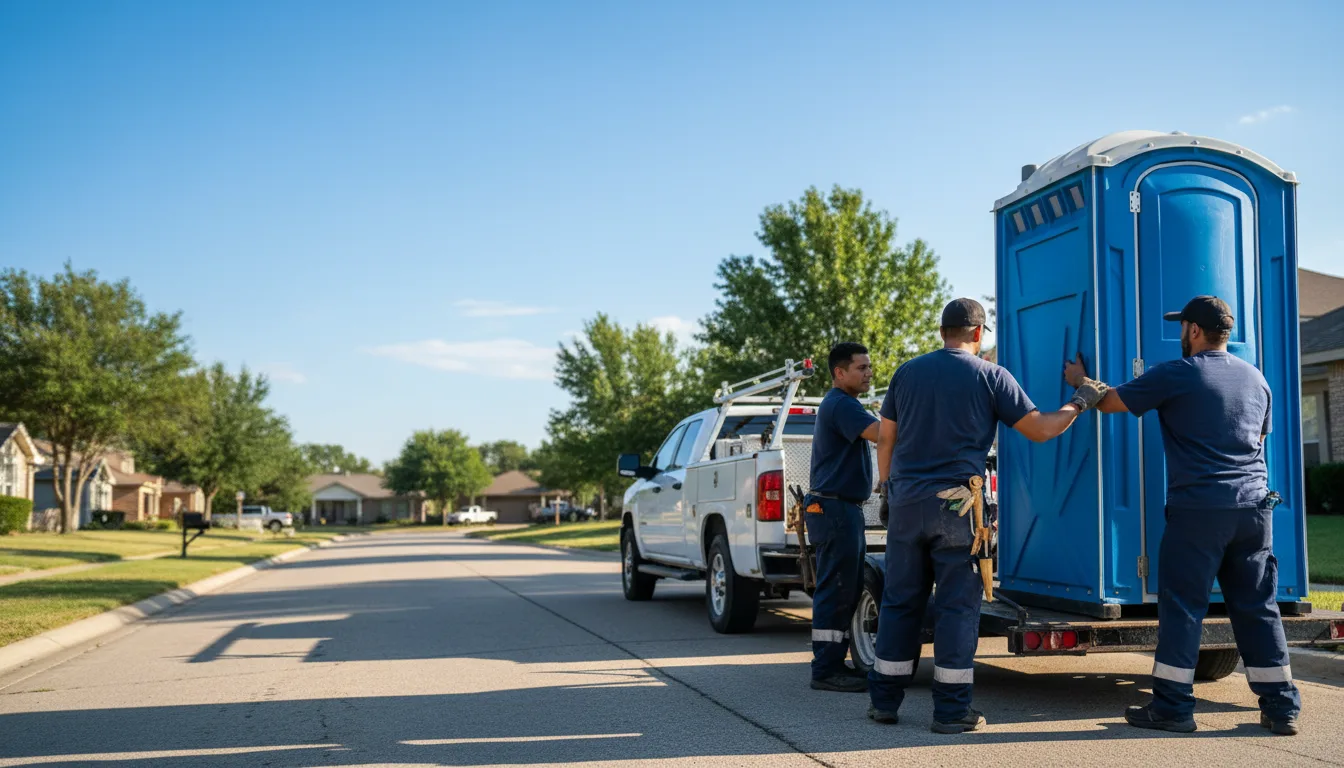 Portable Toilet Rental in Lohn, TX near me
